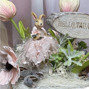 �� Tavasztündér Nyuszi dekor �� - otthon & életmód - dekoráció - asztal és polc dekoráció - asztaldísz - Meska.hu