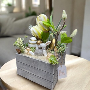 ?? Aranytojásos Nyuszi � tavaszi dekor ??, Otthon & Életmód, Dekoráció, Asztal és polc dekoráció, Asztaldísz, Mindenmás, MESKA