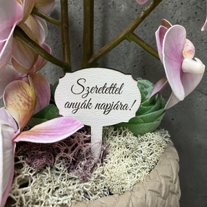 Orchidea dekor - otthon & életmód - dekoráció - asztal és polc dekoráció - asztaldísz - Meska.hu