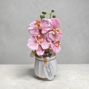  Anyák napi orchidea dekor � rózsaszín elegancia  - Meska.hu