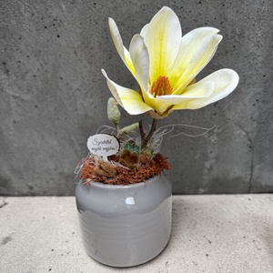 Magnóliás asztaldísz  - Meska.hu