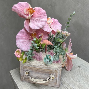 � Flamingó Orchidea Box  - Meska.hu