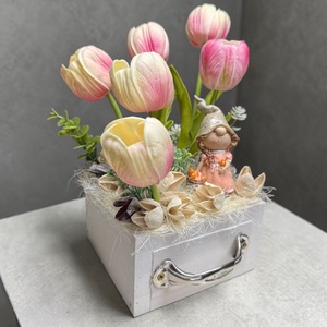 � Tavaszi Tulipán Manólány Box  � - Meska.hu