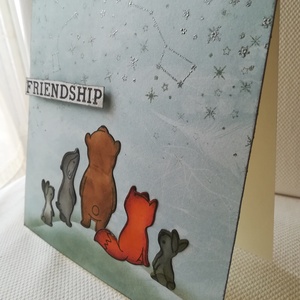 FRIENDSHIP - BARÁTSÁG - 1 db képeslap  - otthon & életmód - papír, írószer - ajándékozás kellékei - képeslap, üdvözlőlap - Meska.hu