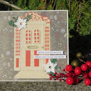 Tőlünk Nektek - Bejárat - 1 db képeslap, Otthon & Életmód, Papír, írószer, Ajándékozás kellékei, Képeslap, üdvözlőlap, Papírművészet, MESKA