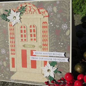 Tőlünk Nektek - Bejárat - 1 db képeslap - otthon & életmód - papír, írószer - ajándékozás kellékei - képeslap, üdvözlőlap - Meska.hu