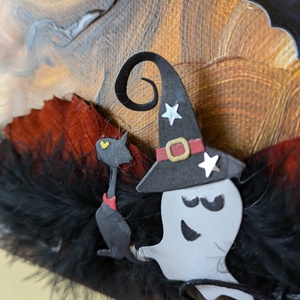 Halloween + ŐSZ  csomag - 1 falikép+ 2 db képeslap - otthon & életmód - dekoráció - dísztárgy - Meska.hu