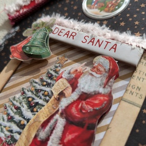 Dear Santa - Mikulásos ajtódísz - Meska.hu