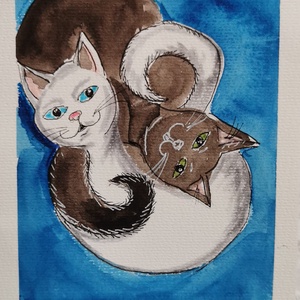 Jin jang macskák - Meska.hu