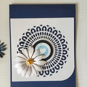 Virágos képeslap , Otthon & Életmód, Papír, írószer, Ajándékozás kellékei, Képeslap, üdvözlőlap, Scrapbook, MESKA