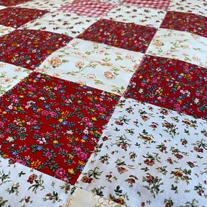 Patchwork takaró párnával -  - Meska.hu