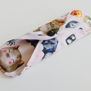Mosható tisztasági betét- Halloween mintás / mosható textil betét, környezetbarát, többször használható -  - Meska.hu