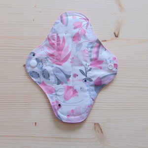 20 cm-es mosható betét / rózsaszín kolibri mintás  , Szépségápolás, Intim higiénia, Intimbetét, Varrás, MESKA