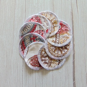Arctisztító korong (8 db) / textil sminktörlő korong. Többször használható arctisztító pamacs, Szépségápolás, Arcápolás, Arctisztító korong, Varrás, MESKA