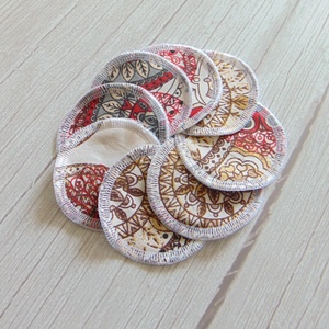 Arctisztító korong (8 db) / textil sminktörlő korong. Többször használható arctisztító pamacs - szépségápolás - arcápolás - arctisztító korong - Meska.hu