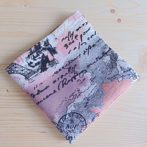 Textil szalvéta - Párizs mintás, Táska & Tok, Uzsonna- & Ebéd tartó, Szendvics csomagoló, Varrás, MESKA