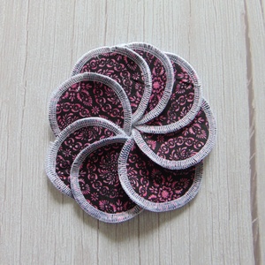 Arctisztító korong ( 8 db ) / textil sminktörlő korong. Többször használható arctisztító pamacs, Szépségápolás, Arcápolás, Arctisztító korong, Varrás, MESKA