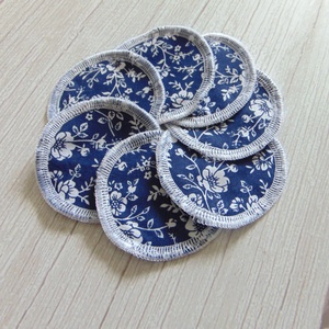 Arctisztító korong (7 db) / textil sminktörlő korong. Többször használható arctisztító pamacs - szépségápolás - arcápolás - arctisztító korong - Meska.hu