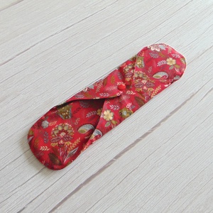 31 cm-es mosható betét / piros- keleti varázs mintás - szépségápolás - intim higiénia - intimbetét - Meska.hu