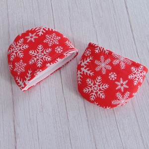 Edényfogó fül / piros - fehér hópehely mintás, Otthon & Életmód, Konyhafelszerelés, tálalás, Konyhai textil, Edényfogó & Edényfedő, Varrás, MESKA