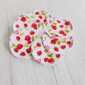 Arctisztító korong (6 db) / textil sminktörlő korong. Többször használható arctisztító pamacs - szépségápolás - arcápolás - arctisztító korong - Meska.hu