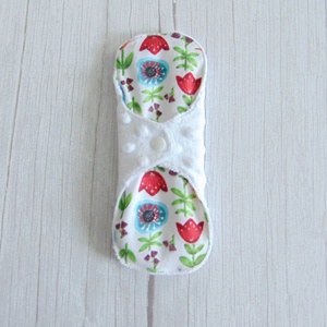 DANA Minky mosható betét 20,5 cm / kerti virágok  - szépségápolás - intim higiénia - intimbetét - Meska.hu
