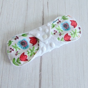 DANA Minky mosható betét 20,5 cm / kerti virágok  - szépségápolás - intim higiénia - intimbetét - Meska.hu