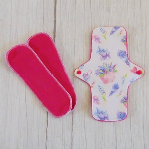 DANA D3 PLUS mosható betét 23,5 cm / levendulás - szépségápolás - intim higiénia - intimbetét - Meska.hu