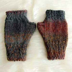 Logan - FÉRFI ujjatlan kesztyű / kézmelegítő, kötött kesztyű - Meska.hu