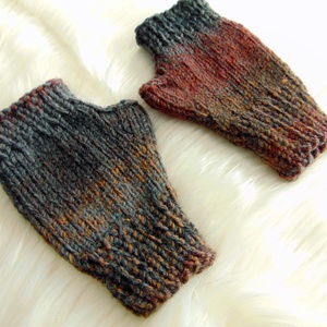 Logan - FÉRFI ujjatlan kesztyű / kézmelegítő, kötött kesztyű - ruha & divat - sál, sapka, kendő - kesztyű - Meska.hu