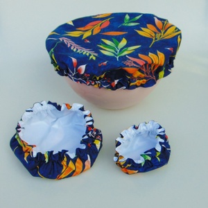 Mosható textil edényfedő szett (3 db/ cs) Színes levelek - otthon & életmód - konyhafelszerelés, tálalás - konyhai textil - edényfogó & edényfedő - Meska.hu