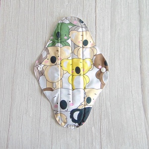 29 cm-es mosható női betét / koala mintás / intimbetét, mosható textil betét, környezetbarát termék, Szépségápolás, Intim higiénia, Intimbetét, Varrás, MESKA