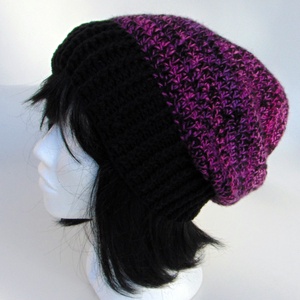 Serenity slouchy fazonú női sapka /  horgolt sapka , Ruha & Divat, Sál, Sapka, Kendő, Sapka, Horgolás, MESKA