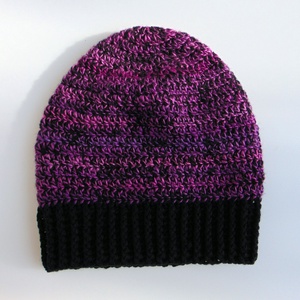 Serenity slouchy fazonú női sapka /  horgolt sapka  - ruha & divat - sál, sapka, kendő - sapka - Meska.hu