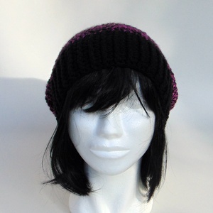 Serenity slouchy fazonú női sapka /  horgolt sapka  - ruha & divat - sál, sapka, kendő - sapka - Meska.hu