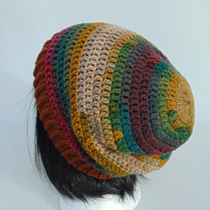 Grace / slouchy fazonú női sapka /  horgolt sapka  - ruha & divat - sál, sapka, kendő - sapka - Meska.hu