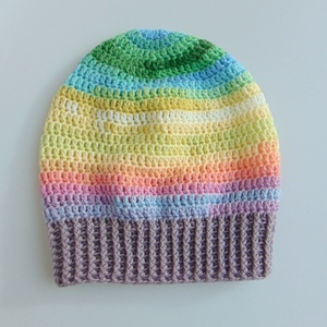 Quinn / slouchy fazonú női sapka /  horgolt sapka  - ruha & divat - sál, sapka, kendő - sapka - Meska.hu