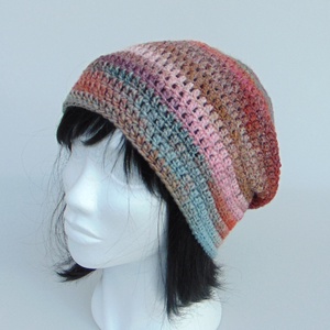 Adria / slouchy fazonú női sapka /  horgolt sapka  - Meska.hu