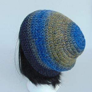 Linda / slouchy fazonú női sapka /  horgolt sapka  - ruha & divat - sál, sapka, kendő - sapka - Meska.hu