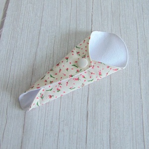 Mosható tanga tisztasági betét / rózsaszín apró virágok - szépségápolás - intim higiénia - tisztasági betét - Meska.hu