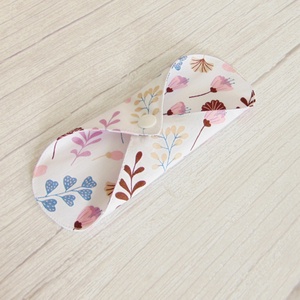 Sarah mosható tisztasági betét 17 cm / rózsaszín - barna levelek - szépségápolás - intim higiénia - tisztasági betét - Meska.hu