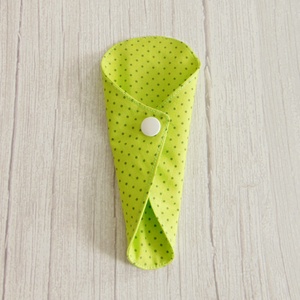 Mosható tanga tisztasági betét / kivi zöld tűpöttyös, Szépségápolás, Intim higiénia, Tisztasági betét, Varrás, MESKA