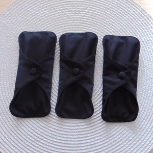 Dana MINI betét csomag (3 db/ cs) 16 cm / fekete / mosható betét, mosható intimbetét, Szépségápolás, Intim higiénia, Tisztasági betét, Varrás, MESKA