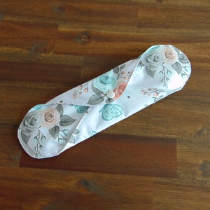 Lara mosható női betét 28 cm / mexikói színes virágok / intimbetét, mosható textil betét, környezetbarát termék - szépségápolás - intim higiénia - intimbetét - Meska.hu