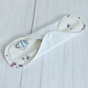 Lara Maxi mosható női betét 31 cm / lovacskázó királylány / mosható textil betét, környezetbarát termék - szépségápolás - intim higiénia - intimbetét - Meska.hu
