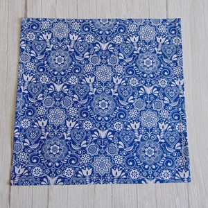 Textil szalvéta - Népmese mintás - táska & tok - uzsonna- & ebéd tartó - szendvics csomagoló - Meska.hu