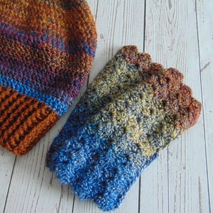 Sadie slouchy fazonú női sapka és kézmelegítő szett  - ruha & divat - sál, sapka, kendő - sapka - Meska.hu