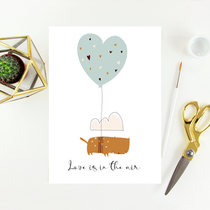 Egyedi szövegezésű Valentin-napi képeslap, üdvözlőlap, Otthon & Életmód, Papír, írószer, Képeslap, üdvözlőlap, Ajándékozás kellékei, Fotó, grafika, rajz, illusztráció, Papírművészet, MESKA