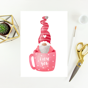 Egyedi szövegezésű Valentin-napi képeslap, üdvözlőlap, Otthon & Életmód, Papír, írószer, Képeslap, üdvözlőlap, Ajándékozás kellékei, Fotó, grafika, rajz, illusztráció, Papírművészet, MESKA