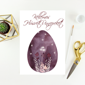 Húsvéti képeslap, ajándék, üdvözlőlap - Meska.hu